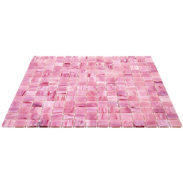 Apollo Tile (Sample) Floor and Wall Tile Turkish Blue 4-in x 4-in Glossy Glass Uniform Squares Mosaic Floor and Wall Tile