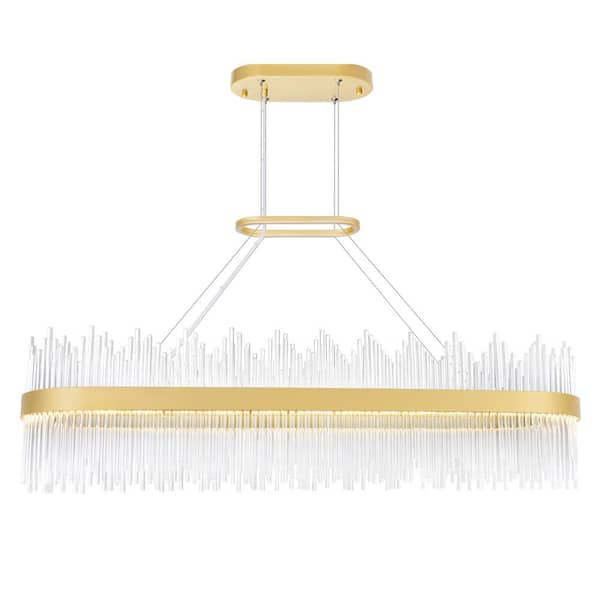 CWI Lighting Genevieve LED Chandelier With Medallion Gold Finish