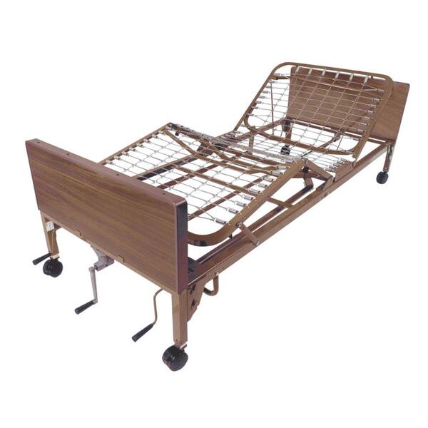 Drive Multi Height Manual Hospital Bed - Frame Only