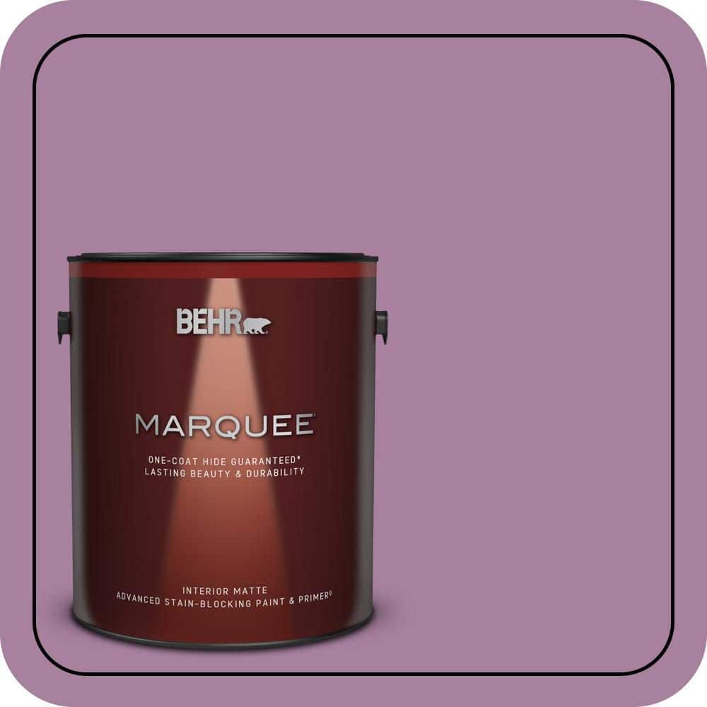 1 gal. #M110-5 Amazonian Orchid One-Coat Hide Matte Interior Paint & Primer product image for price tracking