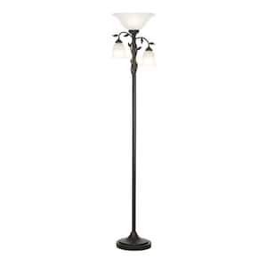 72 in. Oil Rubbed Bronze Traditional Floor Lamp