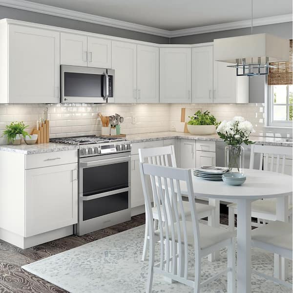 White 24x80x0.5 in. Pantry End Panel