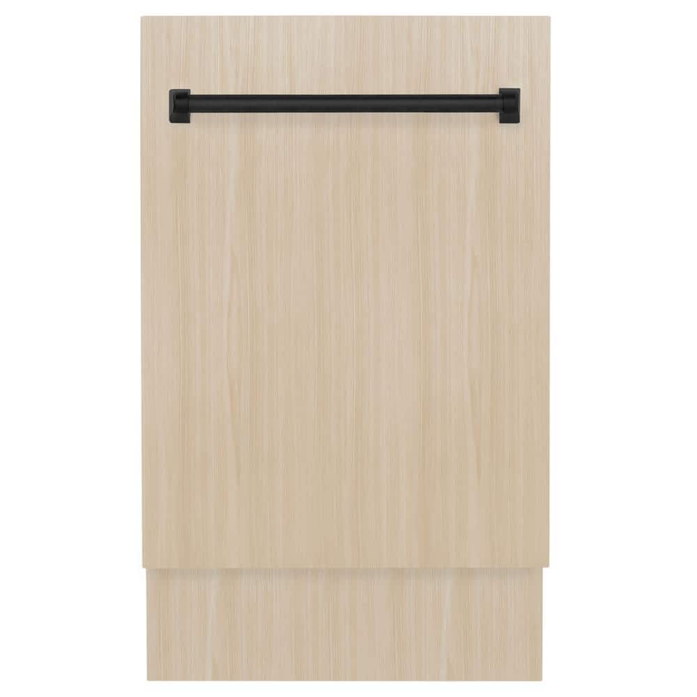 Autograph Edition 18 in. Top Control 8-Cycle Compact Panel Ready Dishwasher with 3rd Rack and Matte Black Handle