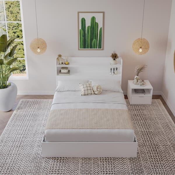 Nexera Hunter 3-Piece White Queen Size Bedroom Set 403981