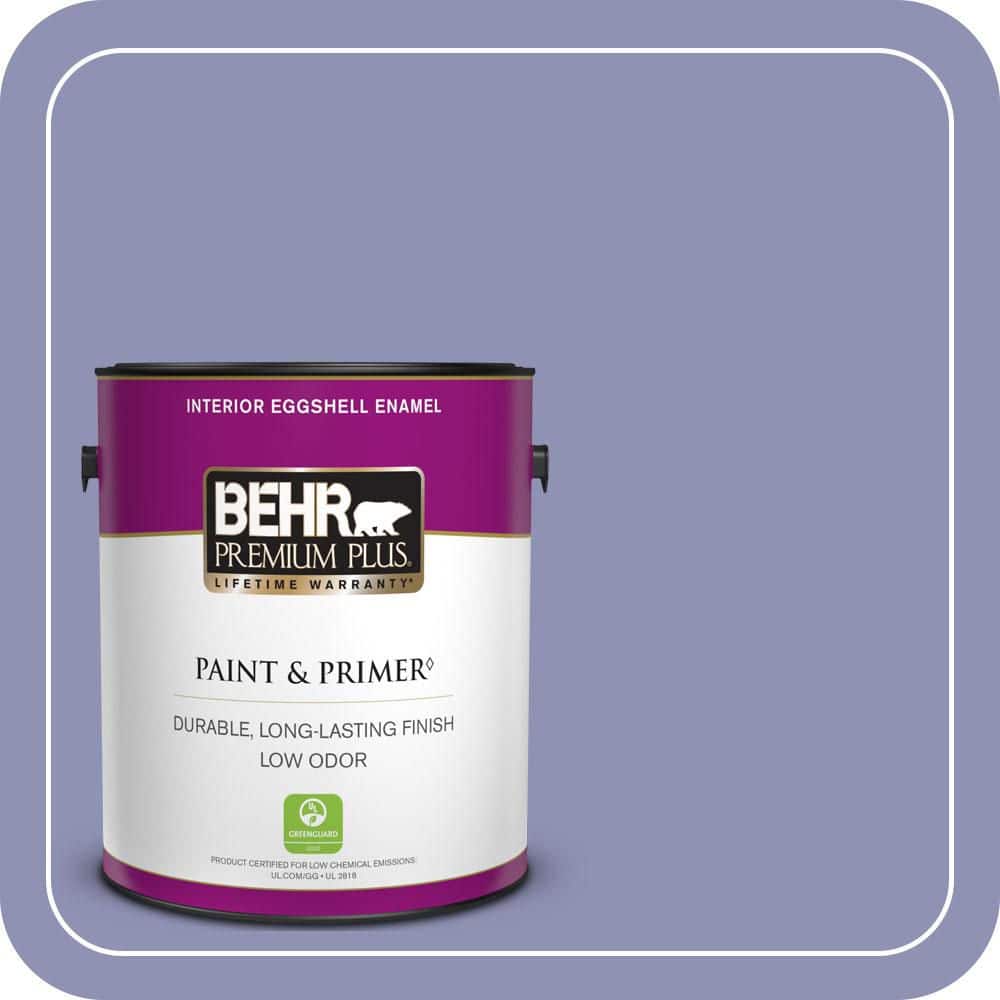 1 gal. #630D-5 Wild Wisteria Eggshell Enamel Low Odor Interior Paint & Primer price history on PriceWatchPro