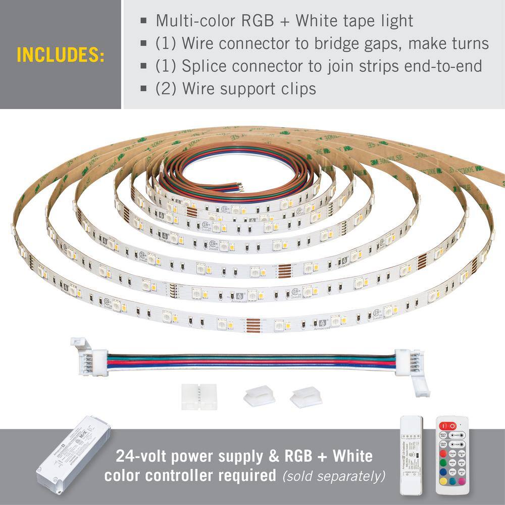RibbonFlex Pro 32 ft Multicolor White LED Tape Light