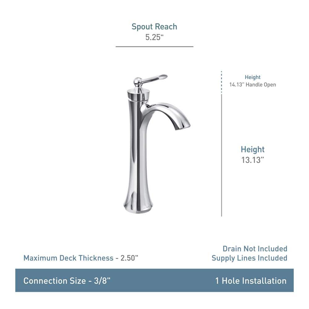 Elegant Distressed Bronze High Arc Vessel Bathroom Faucet