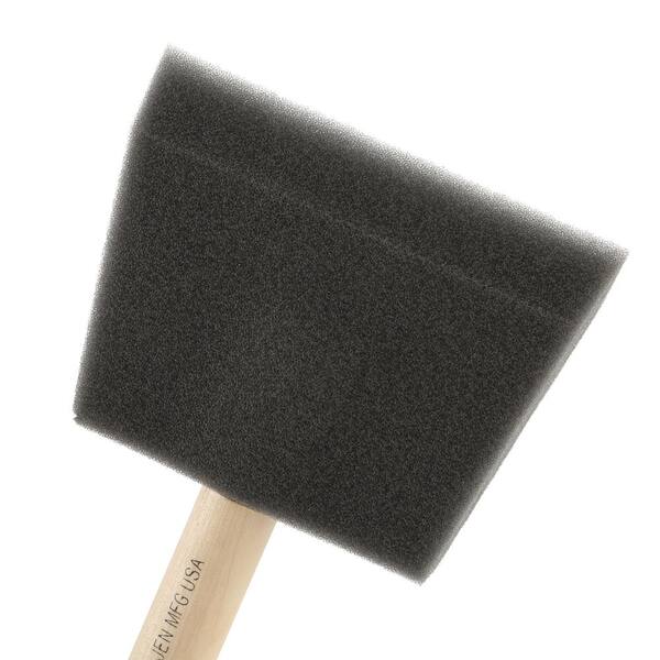 Jen Poly Foam Brushes 4 Inch - The Nelson Paint Company