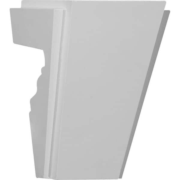 Ekena Millwork 5-3/4 in. x 4-5/8 in. x 8 in. Bangor Keystone