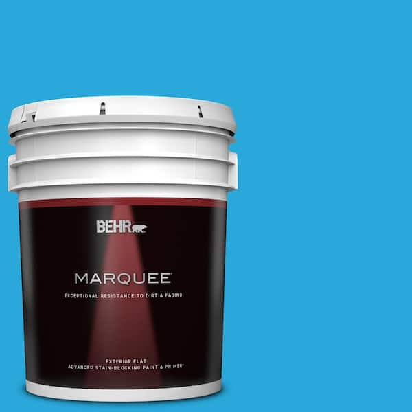 BEHR MARQUEE 5 gal. #MQ4-56 El Capitan Flat Exterior Paint & Primer