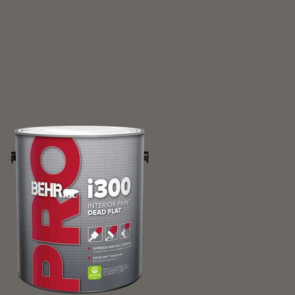 1 gal. #PPU24-03 Chinchilla Dead Flat Interior Paint