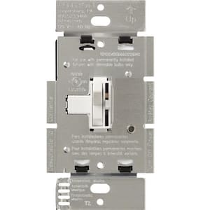 Toggler Dimmer Switch for Incandescent Bulbs with Night Light, 1000-Watt/Single-Pole or 3-Way, White (AY-103PNL-WH)