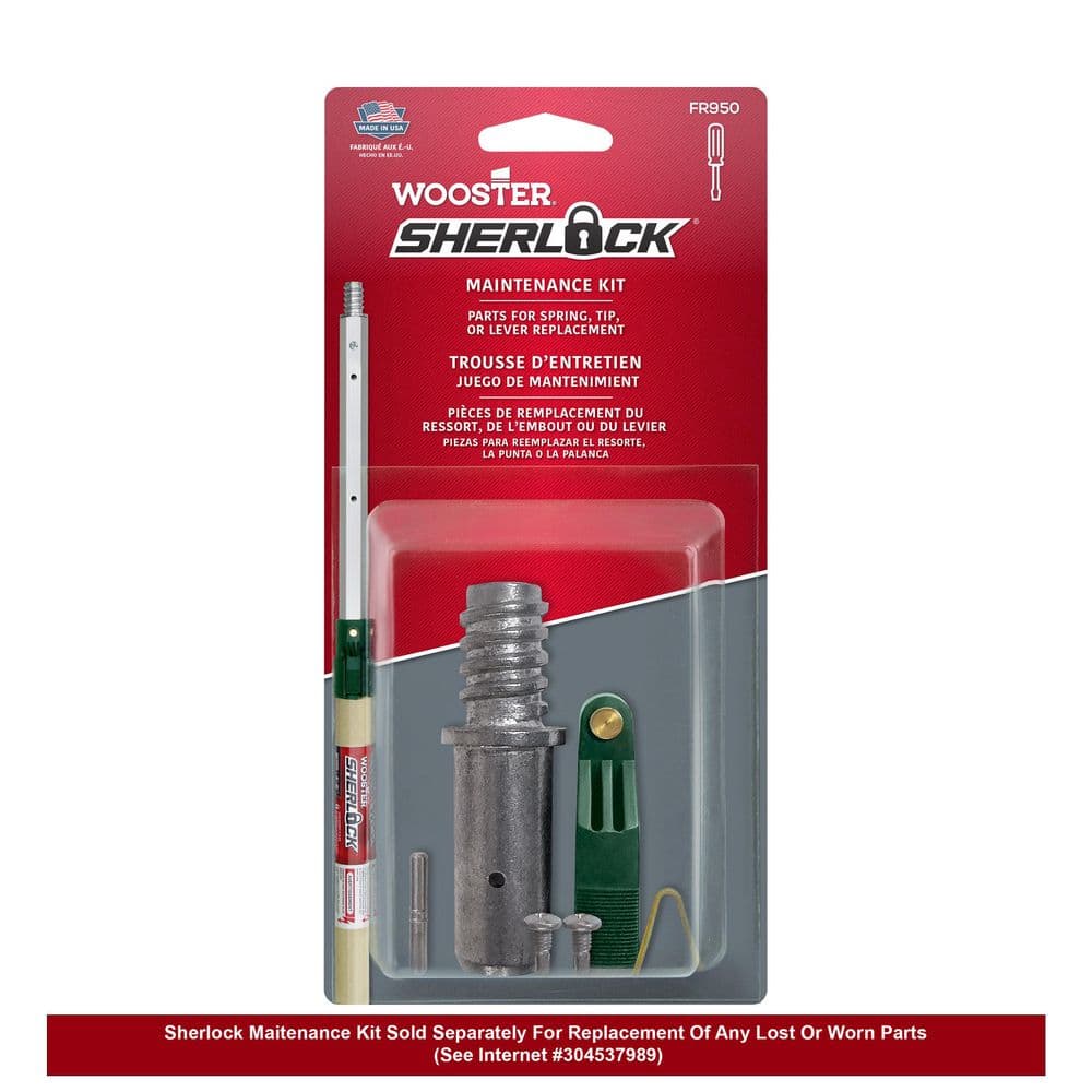 Wooster Sherlock 4 ft. - 8 ft. Adjustable Extension Pole 00R0550000