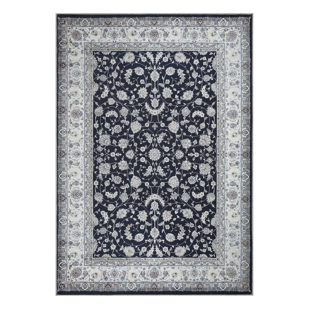  Fashriend Phyllis Floral Area Rug, 5'×7' Non Slip Colorful  Modern Rug, Thin Machine Washable Boho Rug Pad, No Shedding Rustic Large Rug  with Low Pile for Living Room, Bedroom, Dining Room