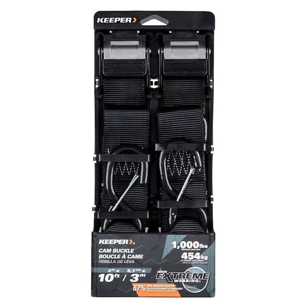 Keeper 2 in. x 10 ft. Keeper Combat Cambuckle (2-Pack)