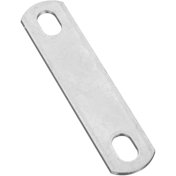 National Hardware 3/8 in. x 3 in. Zinc-Plated Square U-Bolt Plate