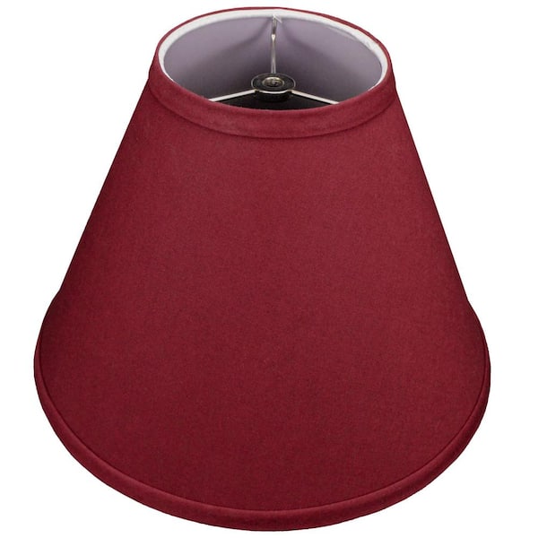 FenchelShades.com Fenchel Shades 12 in. Width x 8.25 in. Height Brick/Nickel Empire Lamp Shade