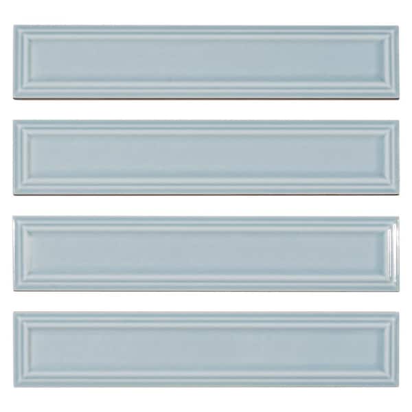ANDOVA Concerto-Posmer Bernolli 2 in. x 10 in. Glossy Ceramic Subway Wall Tile (8.23 sq. ft./case)