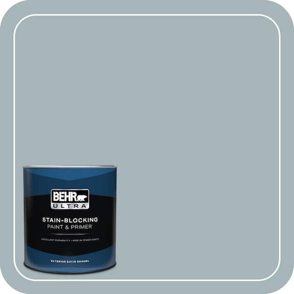 BEHR ULTRA 1 qt. #ECC-22-2 Bay View Satin Enamel Exterior Paint & Primer