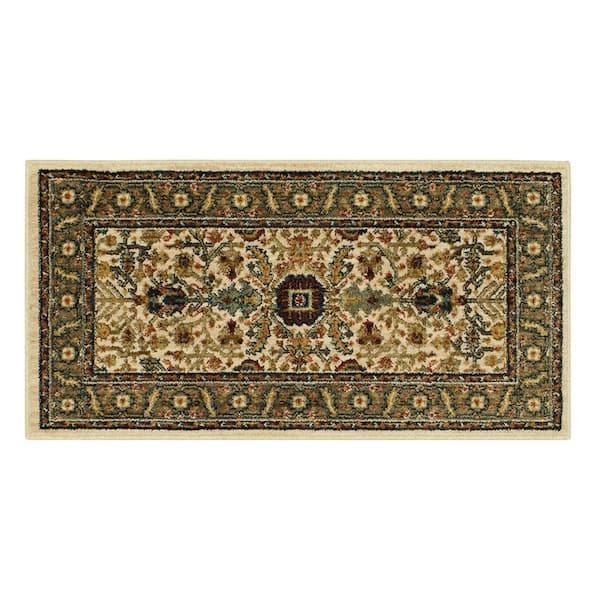 Home Decorators Collection Mariah Vanilla 2 ft. x 4 ft. Scatter Rug