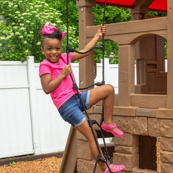 Step2 Naturally Playful Adventure Lodge Swing Set 801300 - The