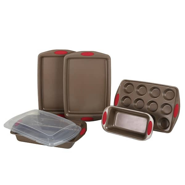 Nutrichef 6 Piece Non-Stick Steel Bakeware Set