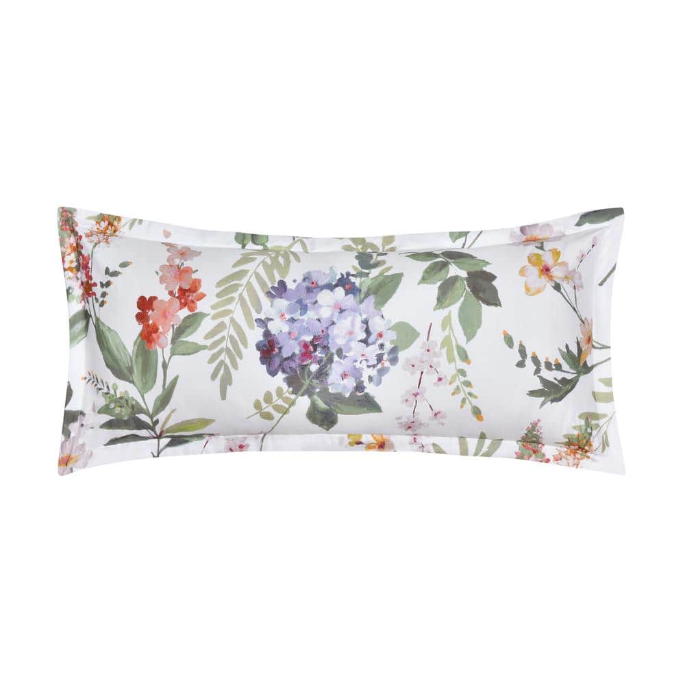 Claudia Cotton Lumbar Decorative Throw Pillow 12 x 30 in.