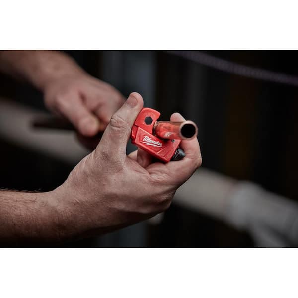 Milwaukee - 1 in. Mini Copper Tubing Cutter with 1/2 in. Mini Copper Tubing Cutter