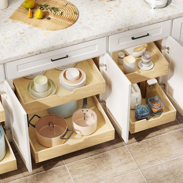 DIY Pull Out Cabinet Drawers – Love & Renovations