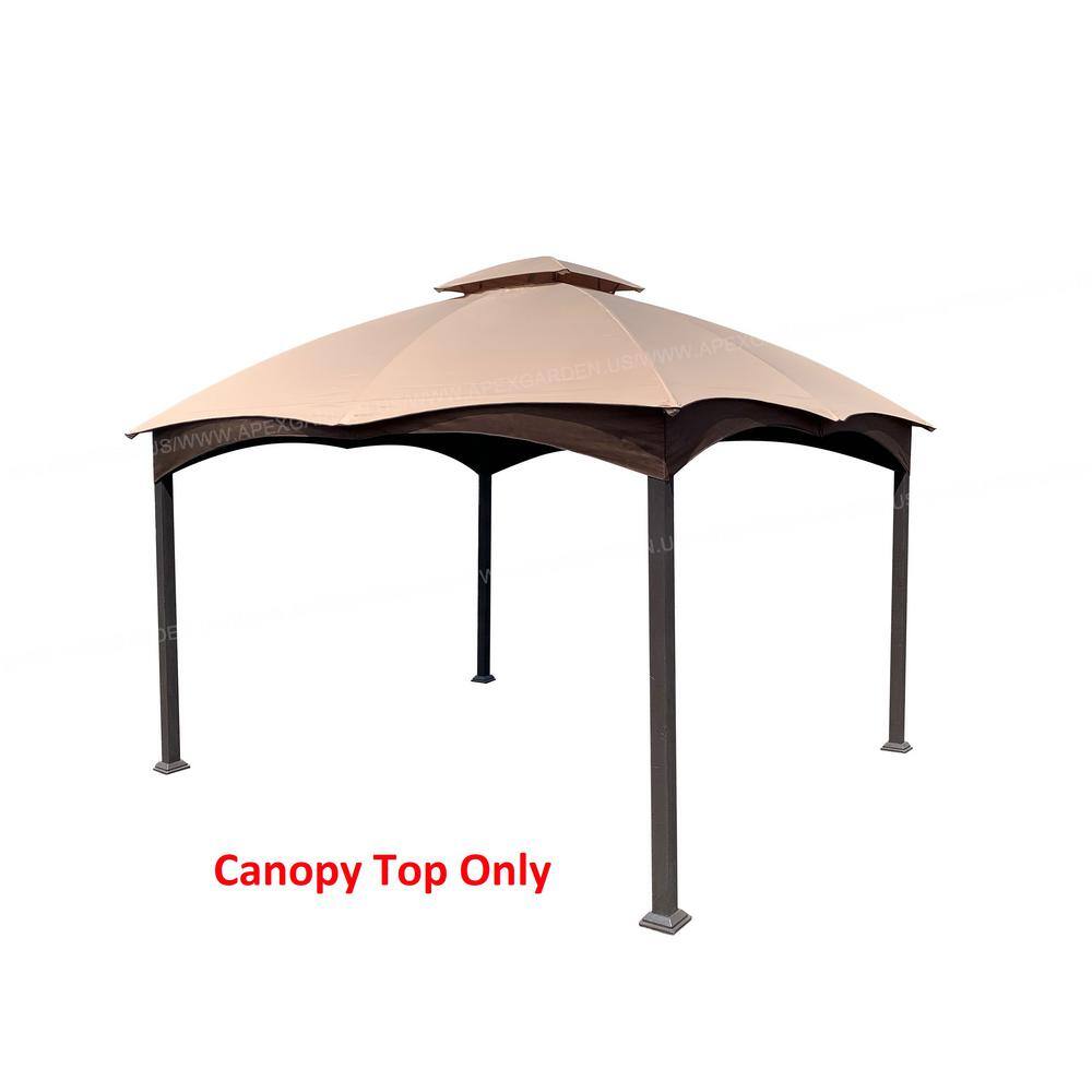 Beige Ripstop Replacement Canopy for 10' x 12' Gazebo