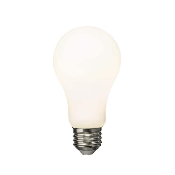 13-Watt Equivalent A19 Shape E26 Base Dimmable Frosted LED Light Bulb 2700K Soft White (1-Pack)