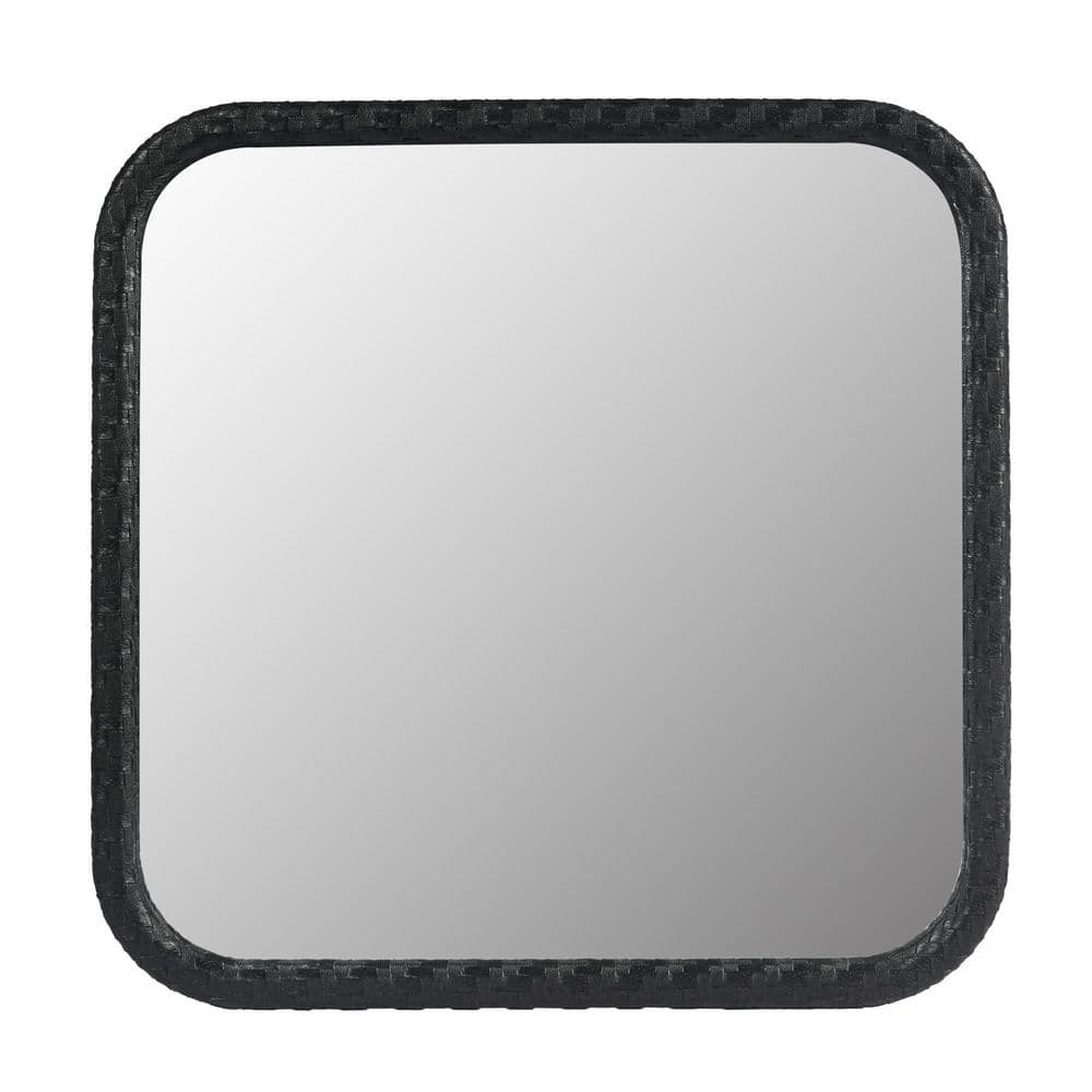 Modern 23.62 in. W x 23.62 in. H Square Composite Framed Wall Bathroom Vani