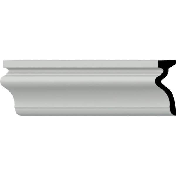 SAMPLE - 4 in. x 1-1/2 in. x 12 in. Urethane Dylan Window and Door Casing