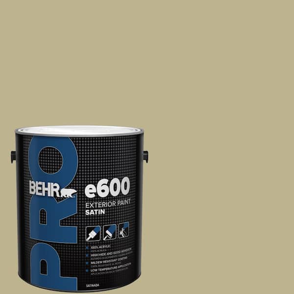 BEHR PRO 1 gal. #PPU9-10 Wasabi Powder Satin Exterior Paint