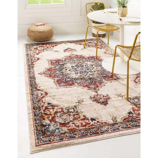 Utopia Helios Beige 8' 0 x 10' 0 Area Rug