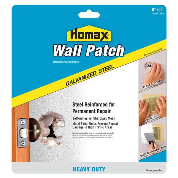 6 in. x 6 in. Heavy-Duty Drywall Wall Patch 6 in. x 6 in. Heavy-Duty Drywall Wall Patch
