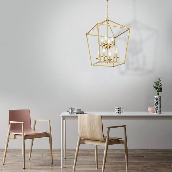 Modland Light Pro 8-Light Soft Golden Finish Chandelier