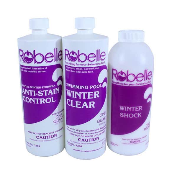 Robelle - Triple-Action 15,000 Gallon Swimming Pool Winter Closing Chemical Kit