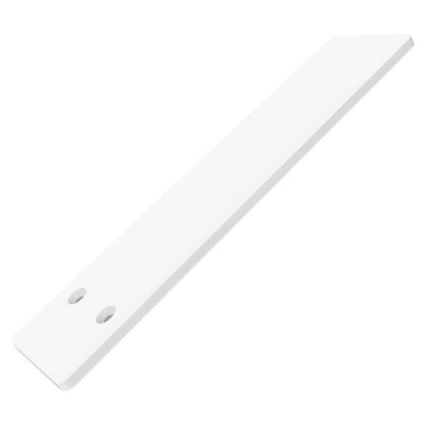 Federal Brace 18 in. Liberty Countertop Support Plate White