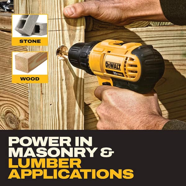 DEWALT 20V MAX Cordless Drill/Impact 2 Tool Combo Kit with (2) 20V