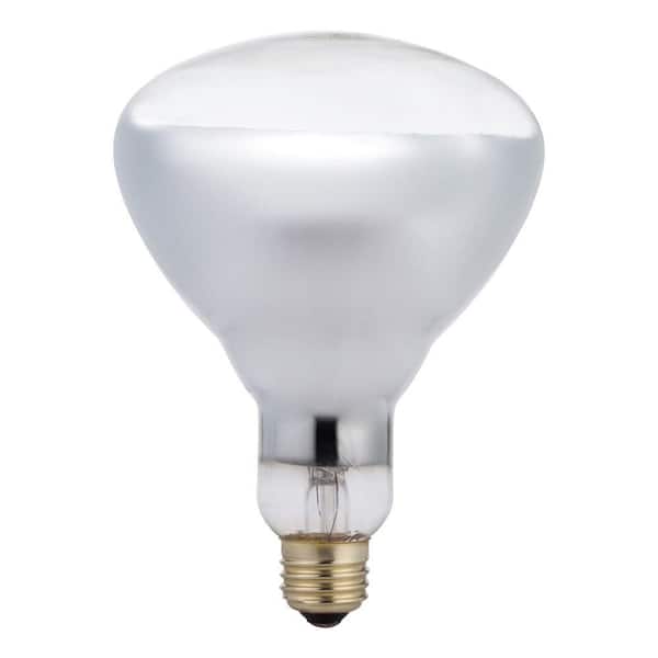 Philips 125-Watt BR40 Incandescent Heat Clear Light Bulb