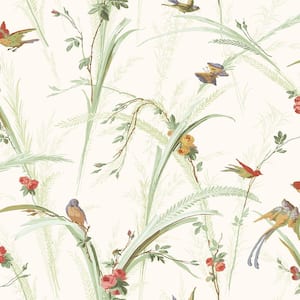 Doreen Green Botanical Paper Strippable Roll Wallpaper (Covers 56.4 sq. ft.)