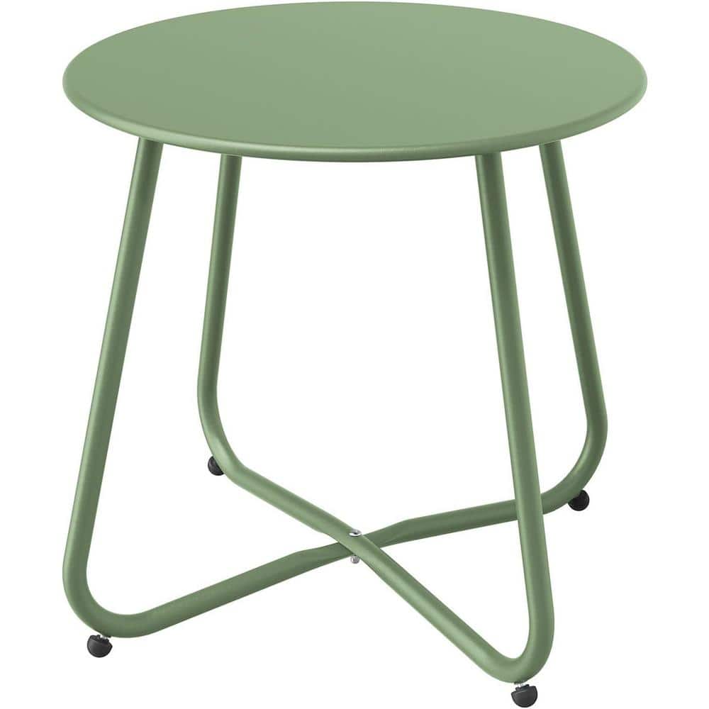 OLILAWN 45 Dia. Outdoor Table, Suitable for Gardens, Balconies, Porches, Living Rooms