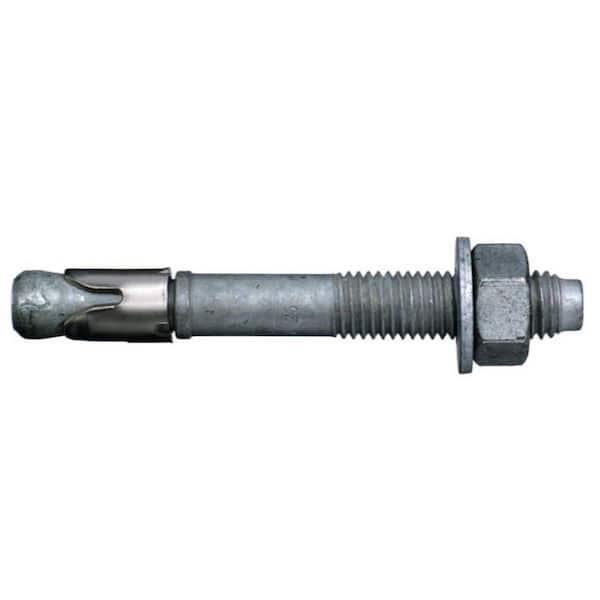 Hilti 1/2 in. x 5-1/2 in. Kwik Bolt 3 Hot Dip Galvanized Steel Concrete Wedge Anchor (25-Pack)