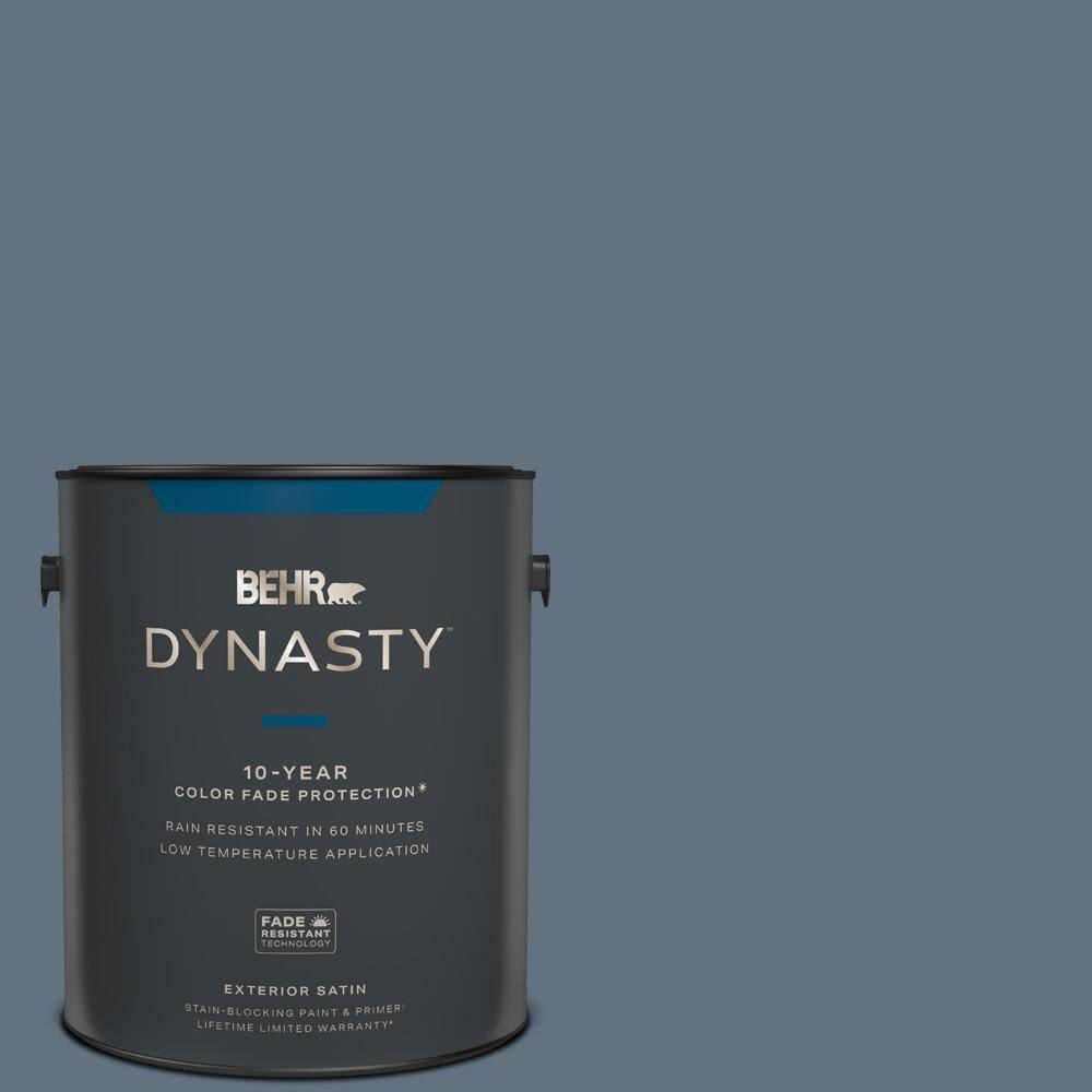 BEHR DYNASTY 1 gal. 560F6 Windsor Haze Satin Enamel Exterior Stain