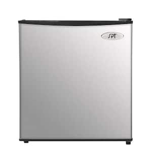 1.7 cu. ft. Mini Fridge in Stainless Steel with Freezer