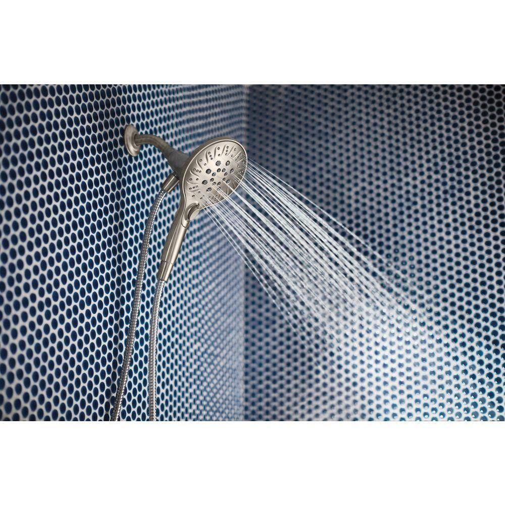 Spot Resist Brushed Nickel Handheld Wall Mounted Shower