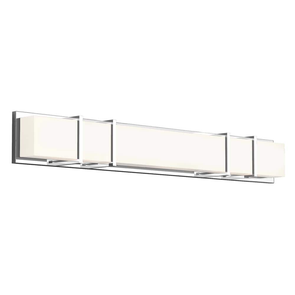 Alberni 38-in 1 Light 45-Watt Chrome Integrated LED Vanity Light price history on PriceWatchPro