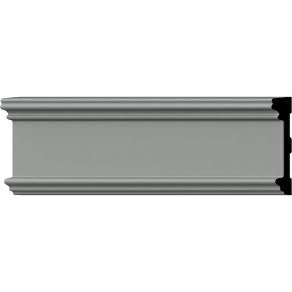 Ekena Millwork SAMPLE - 5/8 in. x 12 in. x 3 in. Urethane Bedford Chair Rail Moulding