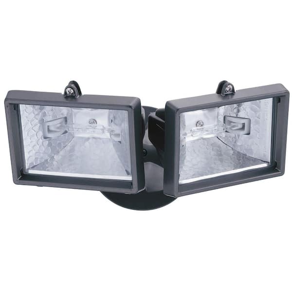 Lithonia Lighting 2-Lamp Bronze Outdoor Flood Light